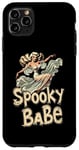 Coque pour iPhone 11 Pro Max Spooky Babe Déguisement rétro d'Halloween