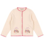 Konges Sløjd Collette Stickad Cardigan Off White |  | 7-8 years