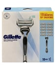 Gillette Skinguard Sensitive Razor Plus 10 Cartridges Original UK Seller