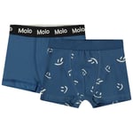 Molo Justin Boxershorts Happy Best | Marinblå | 146/152 cm