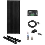 Solcellspaket 125W MPPT Votronic &#8220;All black&#8221; (Ducato/Boxer/Jumper)