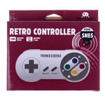 Manette Nintendo SNES filaire Freaks And Geeks Blanc