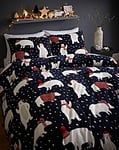 Polar Bear Pom Pom Duvet Set