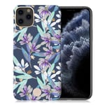 Kingxbar iPhone 11 Pro Blossom Swarovski-fodral - Tulpan