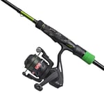 Berkley URBN II Allrounder Combo, Canne à pêche et Moulinet Combo, Lure Fishing Spinning Combo, Predator Fishing, Pike/Perch/Zander, Unisex, Black, 2.2m, 7-24g