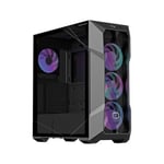 Cooler Master TD500 MAX - Gun Metal ATX Midi Tower with ML360 Atmos AIO CPU and GX II Gold 850W ATX3.0 PSU