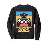 Senior 2025 Class Gaming Complete 2025 Gamer Graduation Sweatshirt