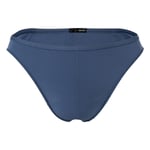 Slip coupe fermée Hom en synthétique stretch bleu