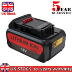 FOR DEWALT DCB184 18V XR 6.0AH Battery Lithium Ion Li-Ion 18 Volt 2020 Model LED