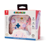 PowerA Enhanced WirelessController for Nintendo Switch Princess Peach Plaid (Nintendo Switch)