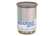 Cofan Pot multifonction modèle basilic | Fabriqué en polystyrène et polypropylène | Bocaux de rangement de cuisine