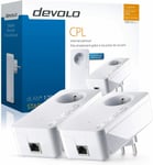 DEVOLO Kit starter dLan 1200+ duo blanc