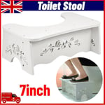 Toilet Squatty Step Stool Bathroom Potty Squat Aid For Constipation Piles Relief