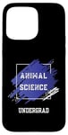 Coque pour iPhone 15 Pro Max Étudiant de premier cycle en sciences animales