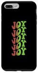 iPhone 7 Plus/8 Plus Repeated Word Christmas, Joy Case