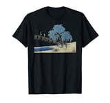 Vintage Japanese Art: Tama River Musashi Province Hiroshige T-Shirt