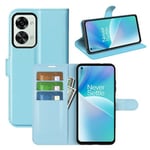 Oneplus Nord 2T      Pu Wallet Case    [Lightblue]