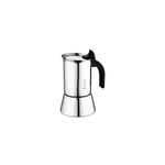 Venus - 0,3 l - Noir - Acier inoxydable - 6 tasses - Acier inoxydable - Venus Induction - ce (990001683/NW) - Bialetti