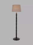 John Lewis Bobbin Floor Lamp, Black