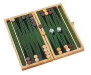 Backgammon i træ - strategispil - GOKI - fra 6 år