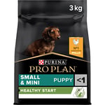 Pro Plan Purina Lot de 4 Petits Chiots et Mini avec OPTISTART Poulet 3 kg