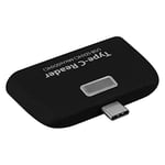 Lecteur de Cartes pour Motorola Razr Smartphone Type-C Android SD Micro SD USB Adaptateur Universel (Noir)