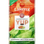 Läkerol YUP Mix Sour Peach & Strawberry Lime, 30g