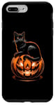 iPhone 7 Plus/8 Plus Black Cat Halloween Costume Pumpkin For Women Case