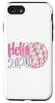 Coque pour iPhone SE (2020) / 7 / 8 Hello 2025 Retro Festive New Year Disco Ball Celebration