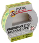 ProDec Advance DIY Decorating Low Tack Precision Edge Masking Tape - 24mm x 50m