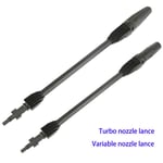 Baguette de buse variable haute pression,buse turbo,lance pour AR Black et Deck Bosch AQT,nettoyeur haute pression,odorà eau,pièces de voiture - Type 2PCS lance