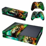 9 Style PVC Skin Decal Cover Sticker Fit XBox One Gaming Console Controller UK