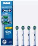 Oral-B Pro Precision Clean Electric Toothbrush Refill Replacement Heads 4 Pack