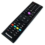 Remote control for Panasonic Viera TV -  RC-4875 , Black