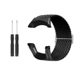 Nylon klokkerem erstatning for Suunto Ambit 3 Sort