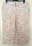 re Creation Camouflage Women's CAPRI Leggings Plus Size UK 16 US 12 EU 44