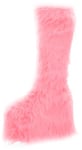 Ellie Shoes Bottines Chelsea 500 Fuzz pour femme, rose, 42 EU