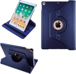 2.0 Etui Pour Apple Ipad 10.2 (Model 2019) Coque De Protection Rotation 360° Smart Housse Cover Case Stand Auto Réveil/Sommeil | Bleu Foncé.[F4090]