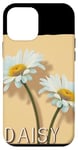 Coque pour iPhone 12 mini Fleur blanche froide pour les amateurs de marguerites et de plantes