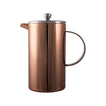 La Cafetière Classic Coffee Maker, 8-Cup Double Walled, 1L (1.75 pints), Copper Finish