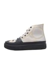 CONVERSE Homme Chuck Taylor All Star Construct Outdoor Tone Sneaker, Beach Stone Black Yellow, 35 EU