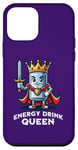 iPhone 12 mini Energy Drink Queen Funny Can of Energy Drink Case