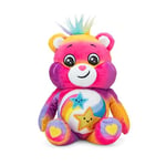 Peluche Bisounours - TOUBONTE - Découvre Le Pouvoir Magique de Ton bisounours - Peluche Toute Douce Qui Adore Les câlins - 22cm - Glitter étoile Arc-en-Ciel - A partir de 6 Mois - 16711