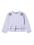 United Colors of Benetton Girl's JERSEY G/C M/L 3F60G104J LONG SLEEVE CREWNECK SWEATSHIRT, Wisteria 11C, 82