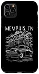 Coque pour iPhone 11 Pro Max Memphis TN Voiture classique industrielle design vintage