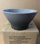 Le Creuset 19cm Stoneware Kobe Noodle Bowl -Flint Grey (NEW)