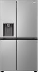 LG 635L Side By Side Fridge Freezer with Craft Ice - GS-D600PLC