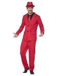 Smiffys Zoot Suit, Red (Size M)