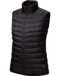 Arc´teryx Cerium Vest dunvest dame Black - logo i siden X000007204 L 2023