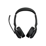 Micro-casque - Jabra - Evolve2 55 UC Stereo - Bluetooth - USB-C - Anti-bruit actif